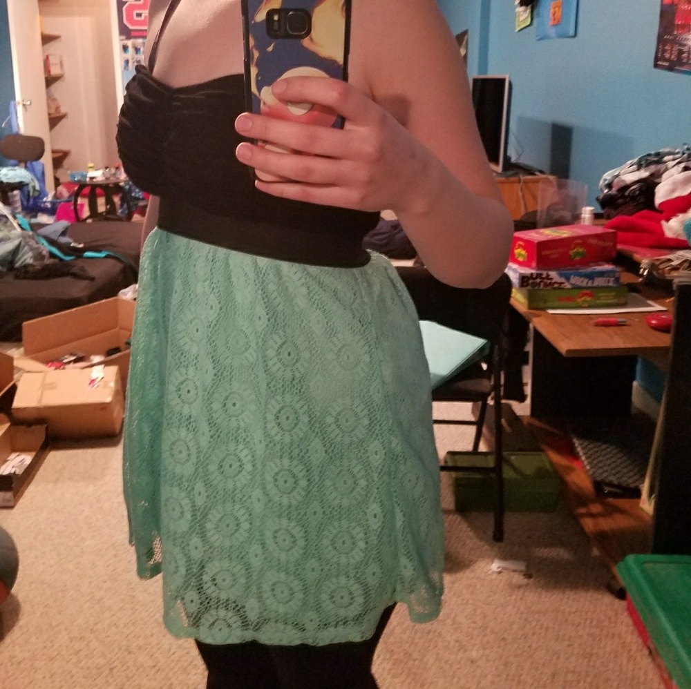 Strapless dress
